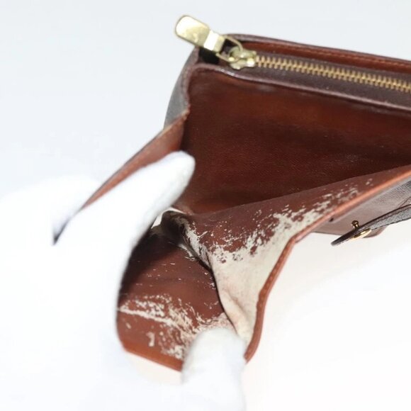 LOUIS VUITTON Monogram Porto Papie Zip Wallet M61207 LV Auth 130795 - Picture 10 of 16